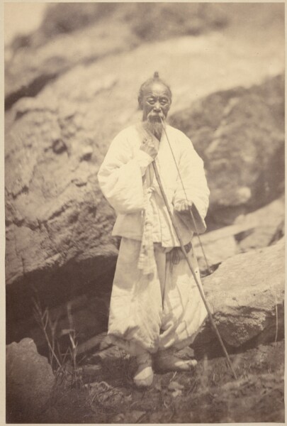 Felice Beato, Chief of the Village at Rose Island