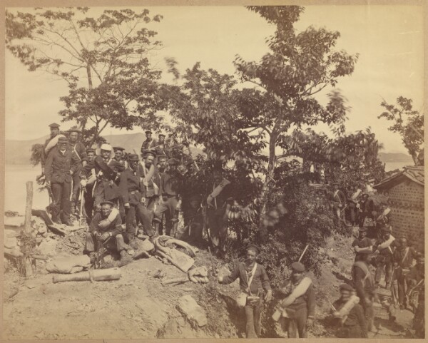 Felice Beato, Interior of Marine Redoubt