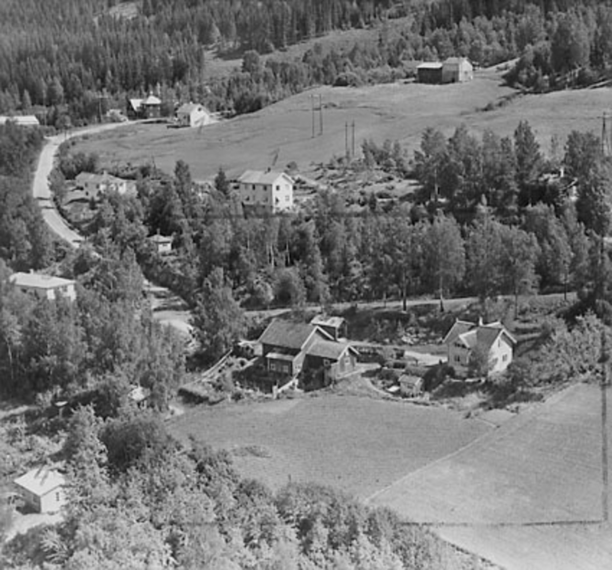 Widerøes Flyveselskap A/S, NORDBY GÅRD, FLYFOTO