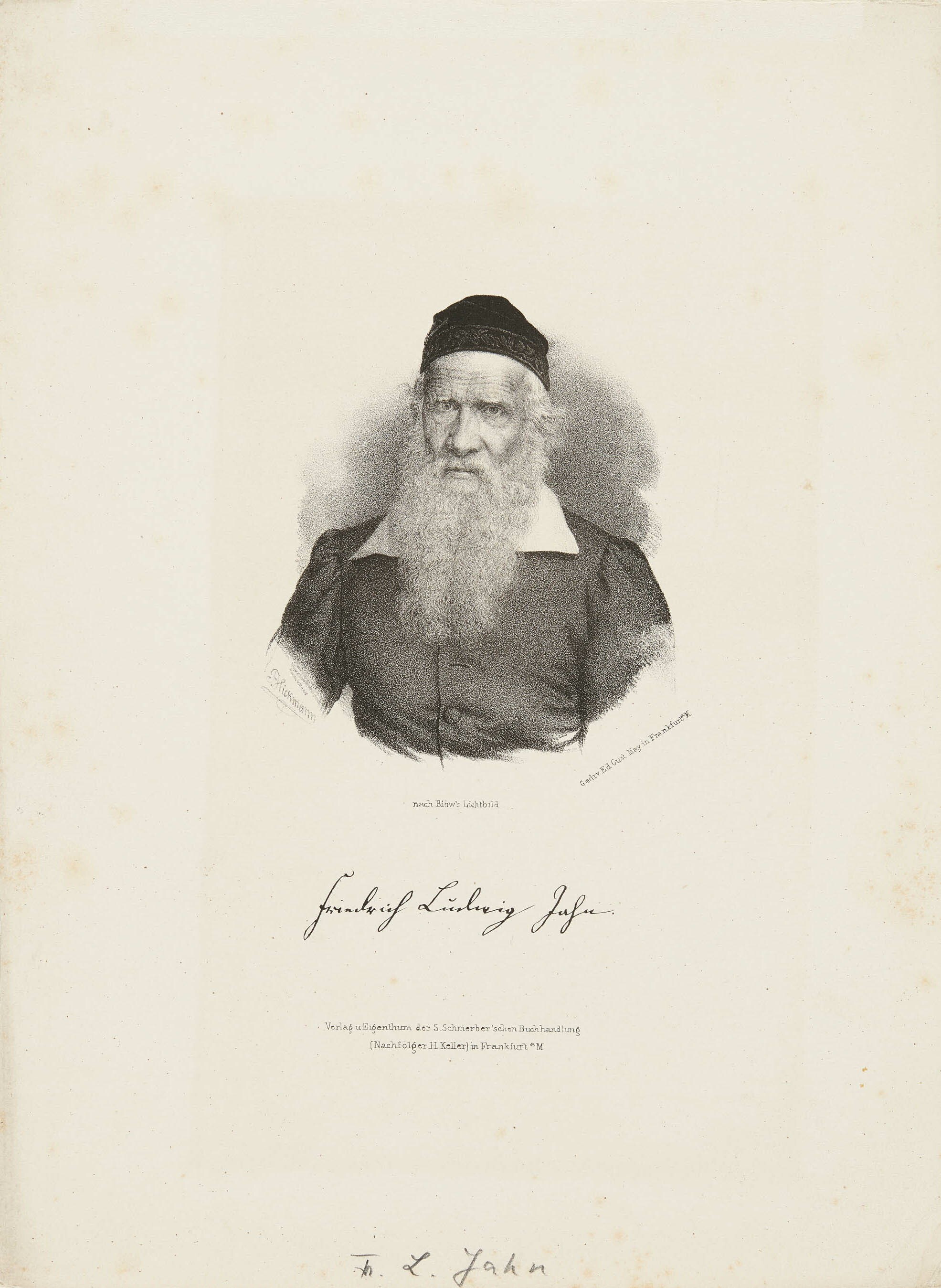 Fritz Hickmann, Bildnis Friedrich Ludwig Jahn