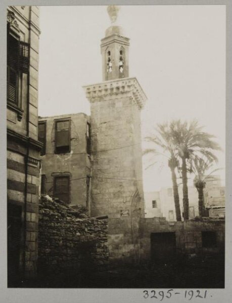K.A.C. Creswell, Minarent f the mosque of Shaykh Ali al-Baqli, Cairo