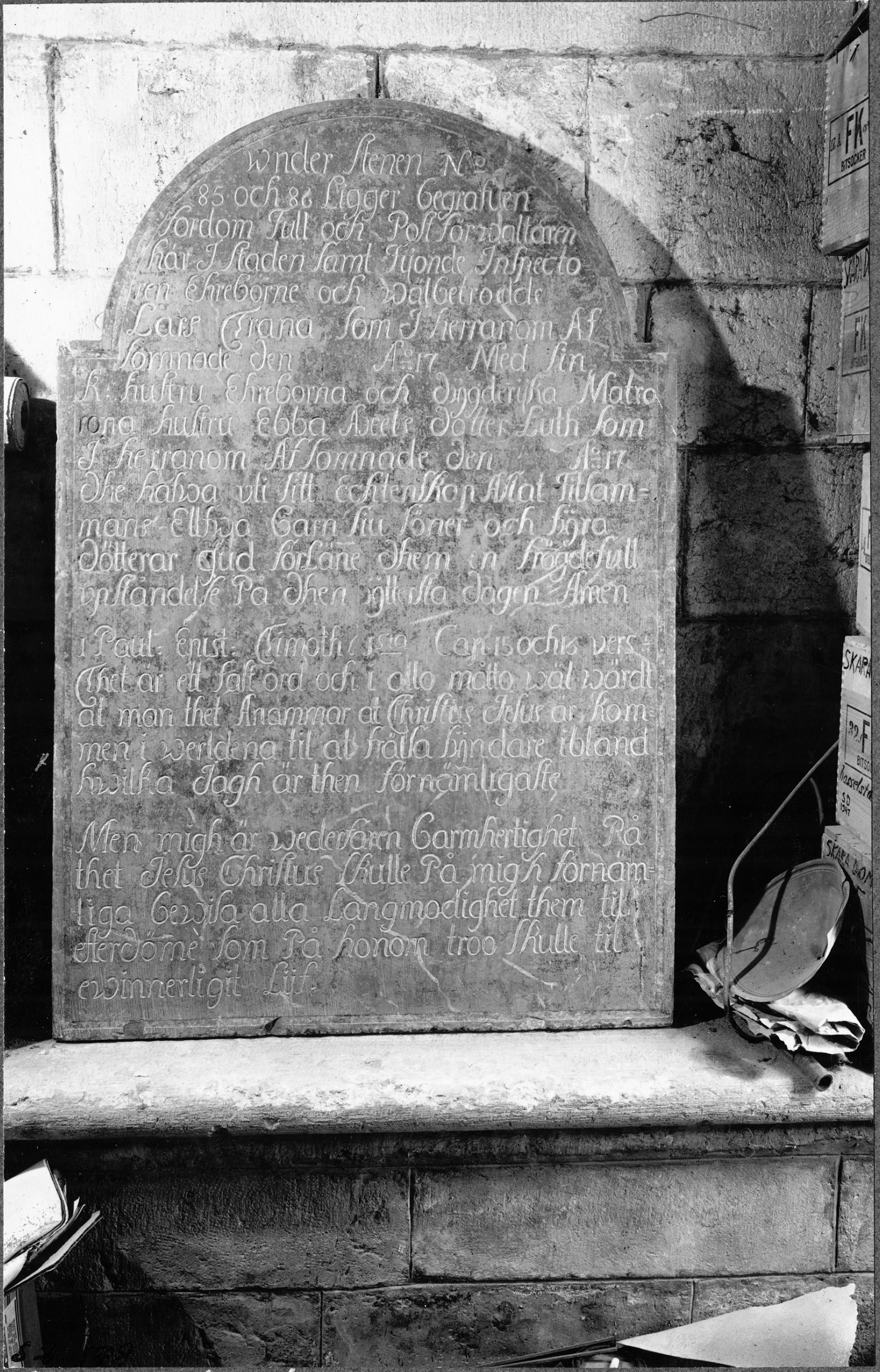 Harald Widéen, Skara domkyrka (Sankta Maria kyrka)