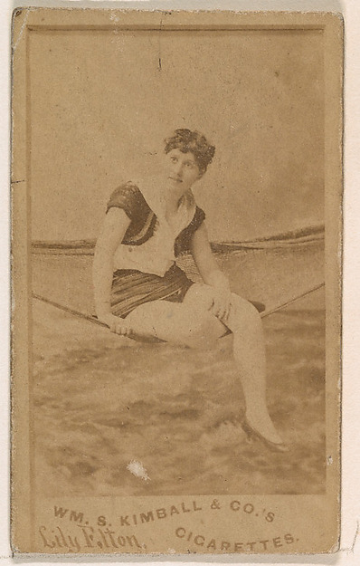 William S. Kimball & Company, Lily Elton, from the Actresses series (N203) issued by Wm. S. Kimball & Co.