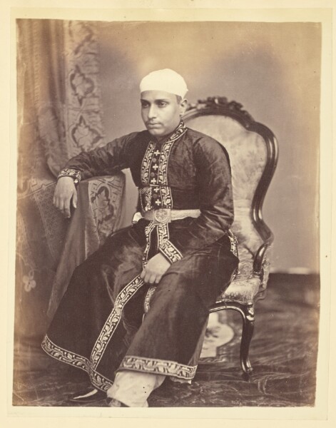 Unknown, [Portrait of a Man, India]