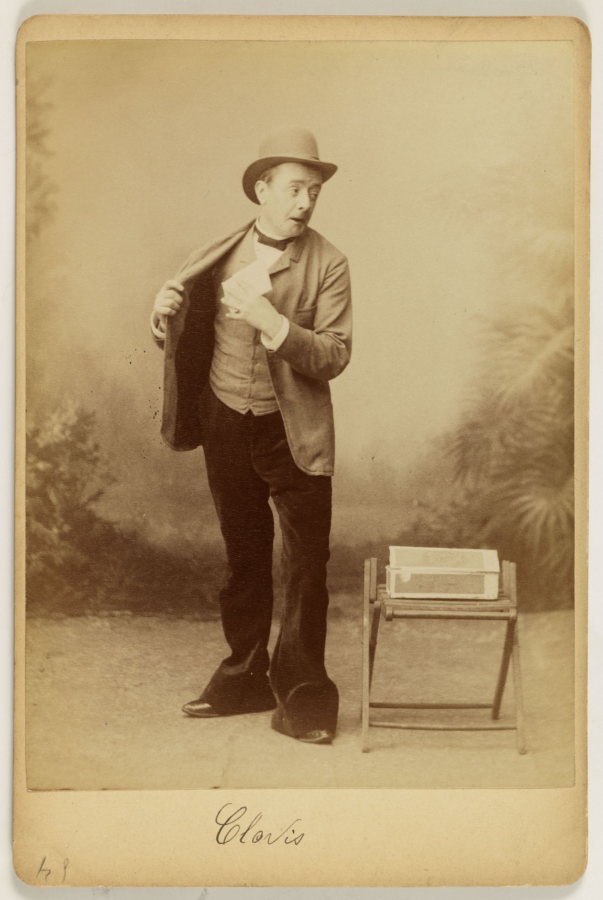 Anonyme, Portrait de Clovis, clown