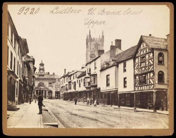 Francis Frith, Ludlow.  Upper Broad Street