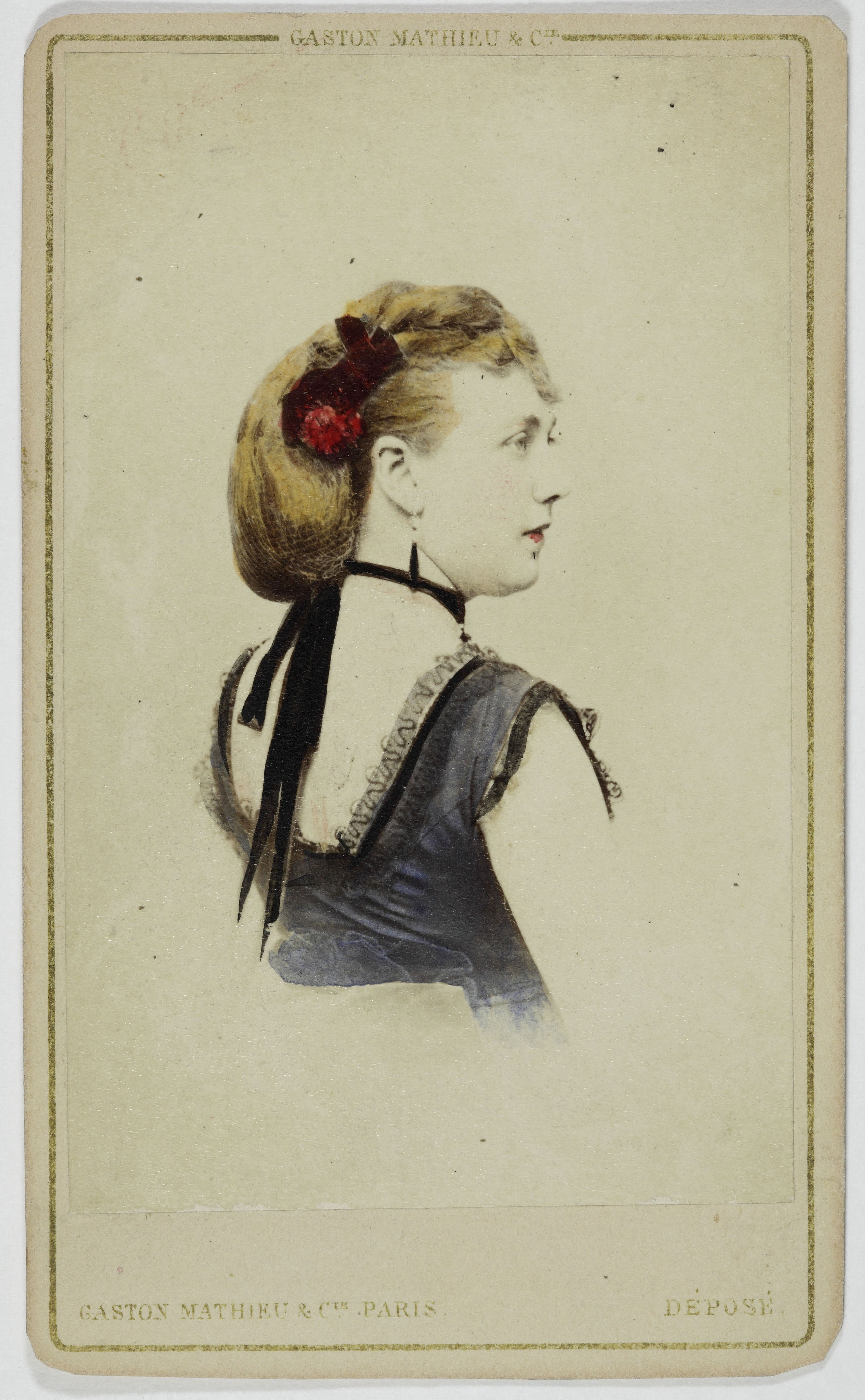 Mathieu & Cie Gaston, Portrait d'Anita, (actrice)
