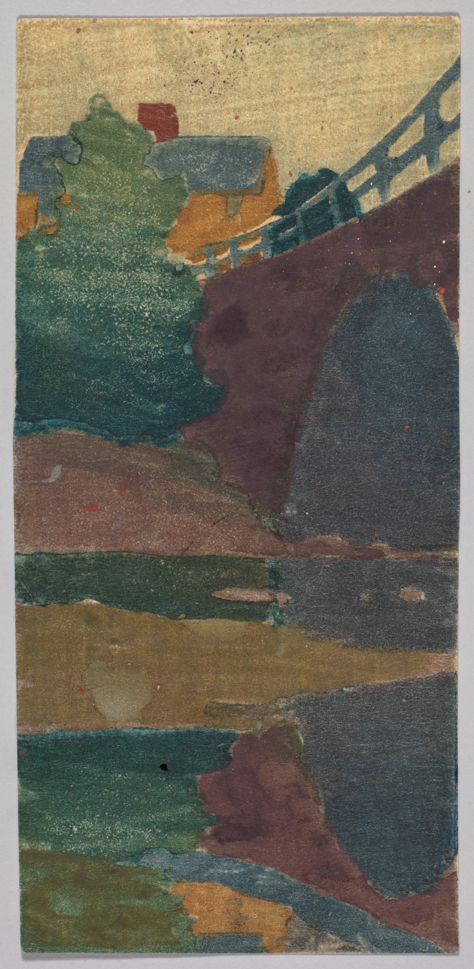 Arthur Wesley Dow, The Old Bridge or Ipswich Bridge