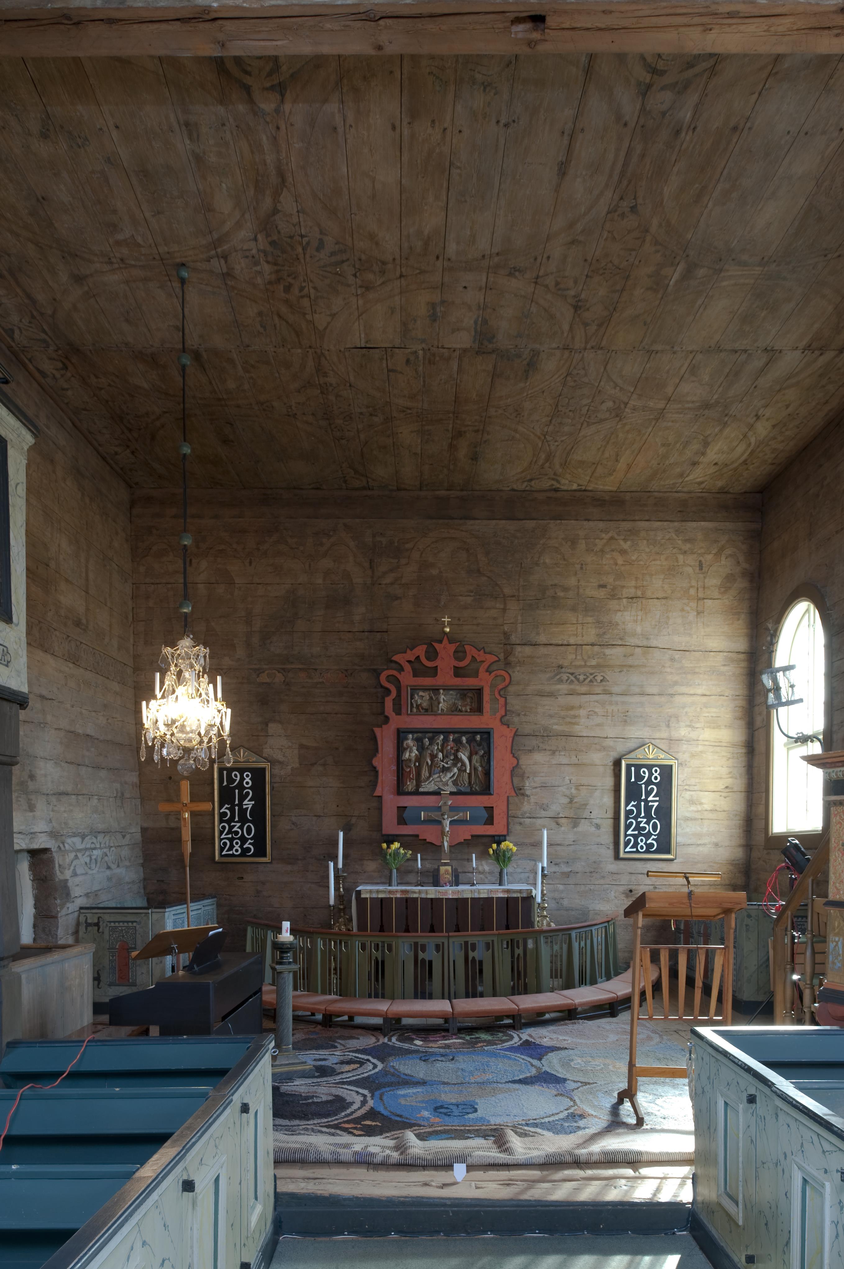 Bengt A Lundberg, Tidersrums kyrka