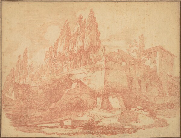 Jean-Honoré Fragonard, Ruins of an Imperial Palace, Rome