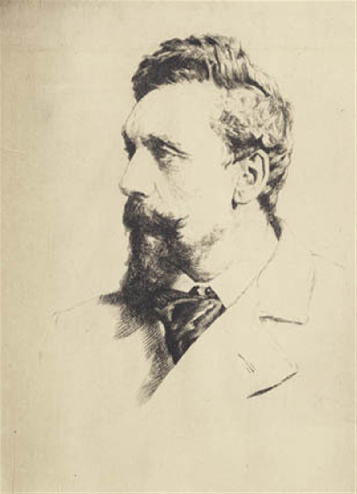 Frans Schwartz, Portræt af Carl Bloch