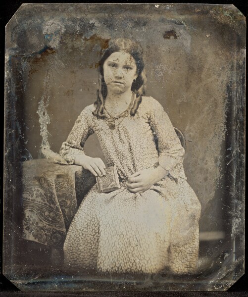 Jacob Byerly, [Portrait of a Young Woman with Ringlets]