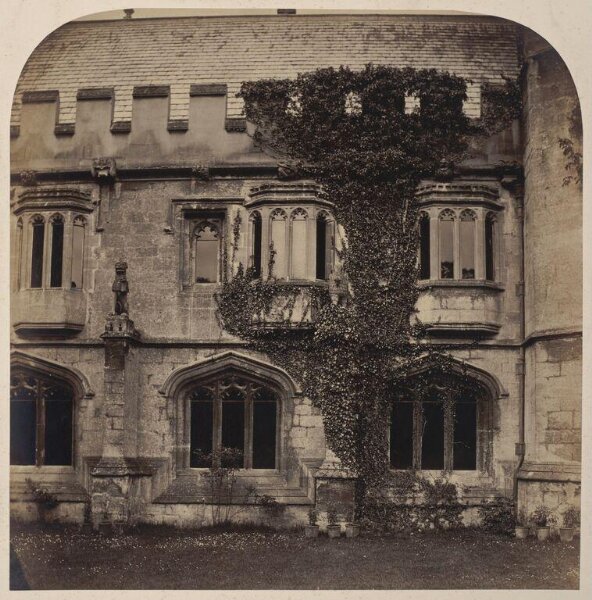 Fenton, Roger, Windows in the Cloisters, Magdalen