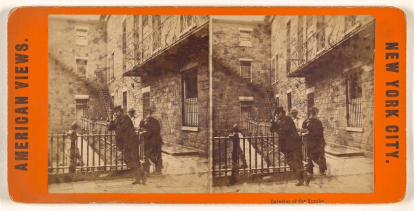 Unknown, Interior of the Tombs. New York City.