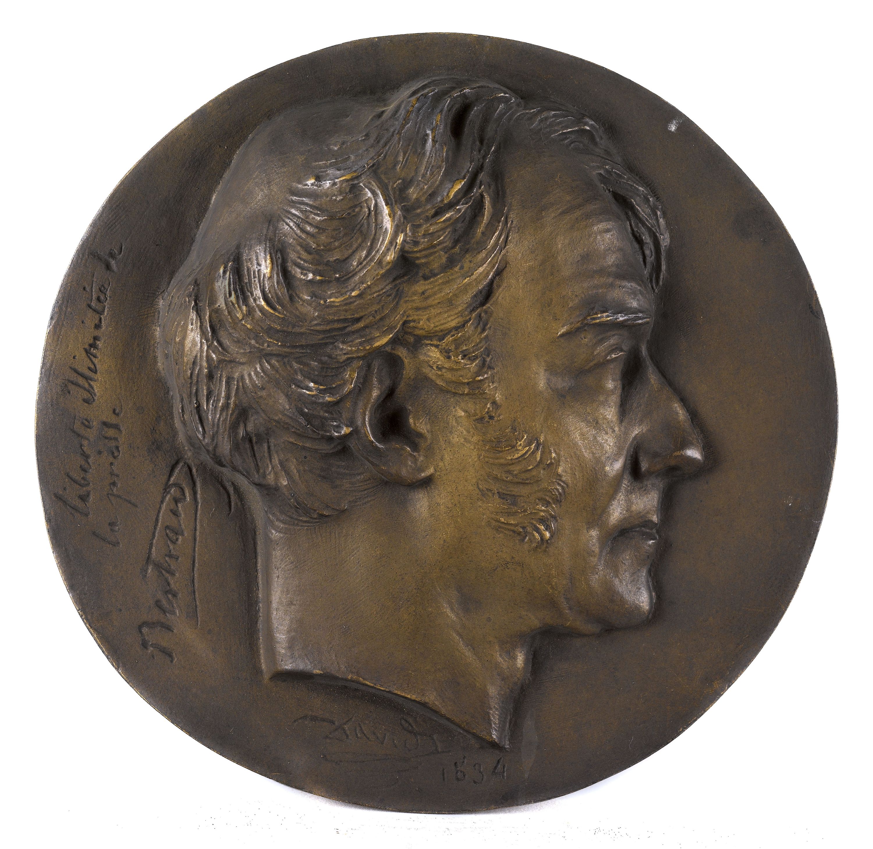 David d'Angers, Portrait d'Henri-Gratien, comte Bertrand (1773-1844), général et député