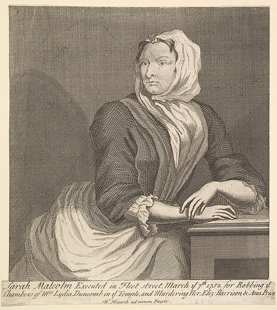 William Hogarth, Sarah Malcolm