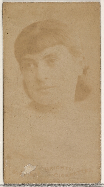 Allen & Ginter, From the Actors and Actresses series (N45, Type 5) for Virginia Brights Cigarettes