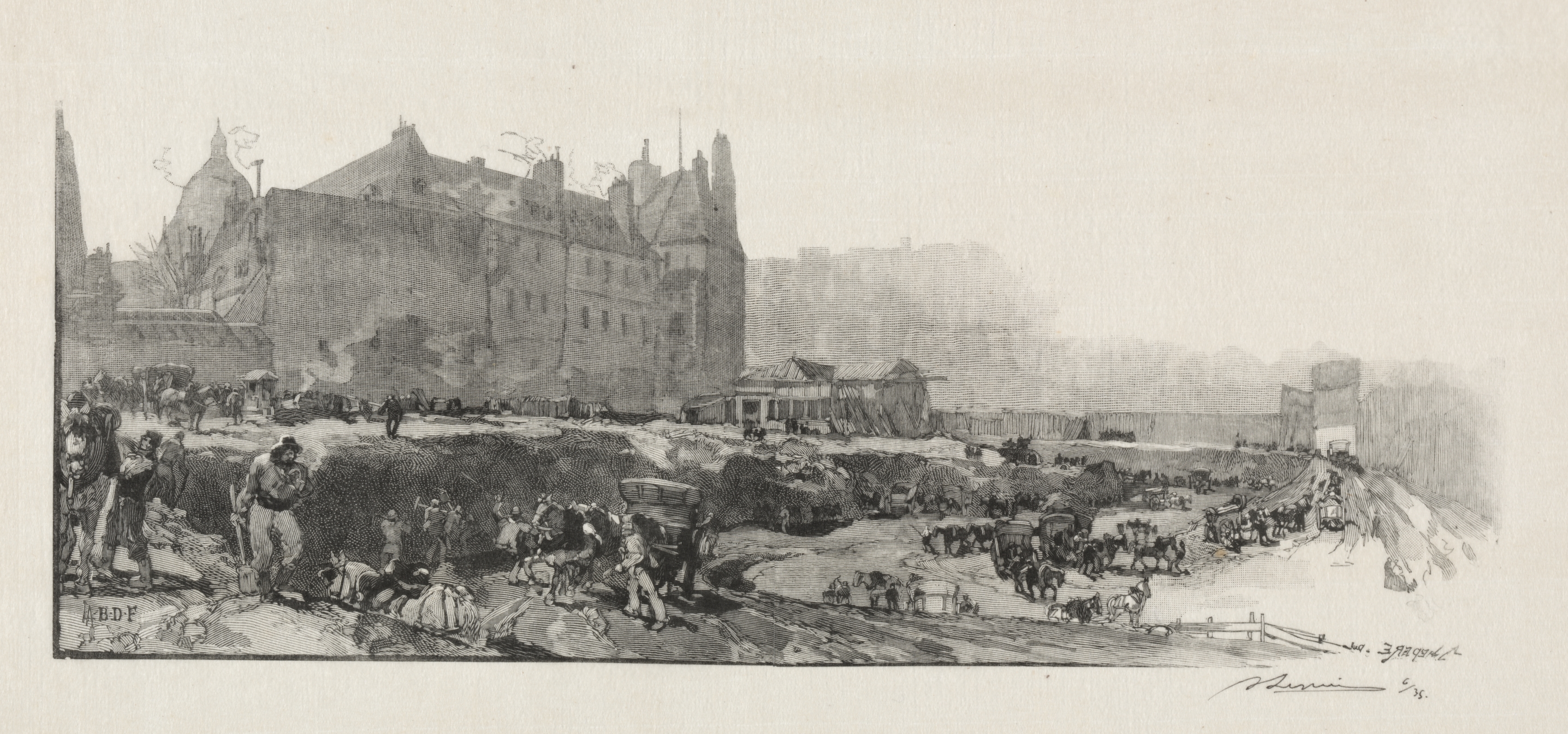 Auguste Louis Lepère, Old Sorbonne