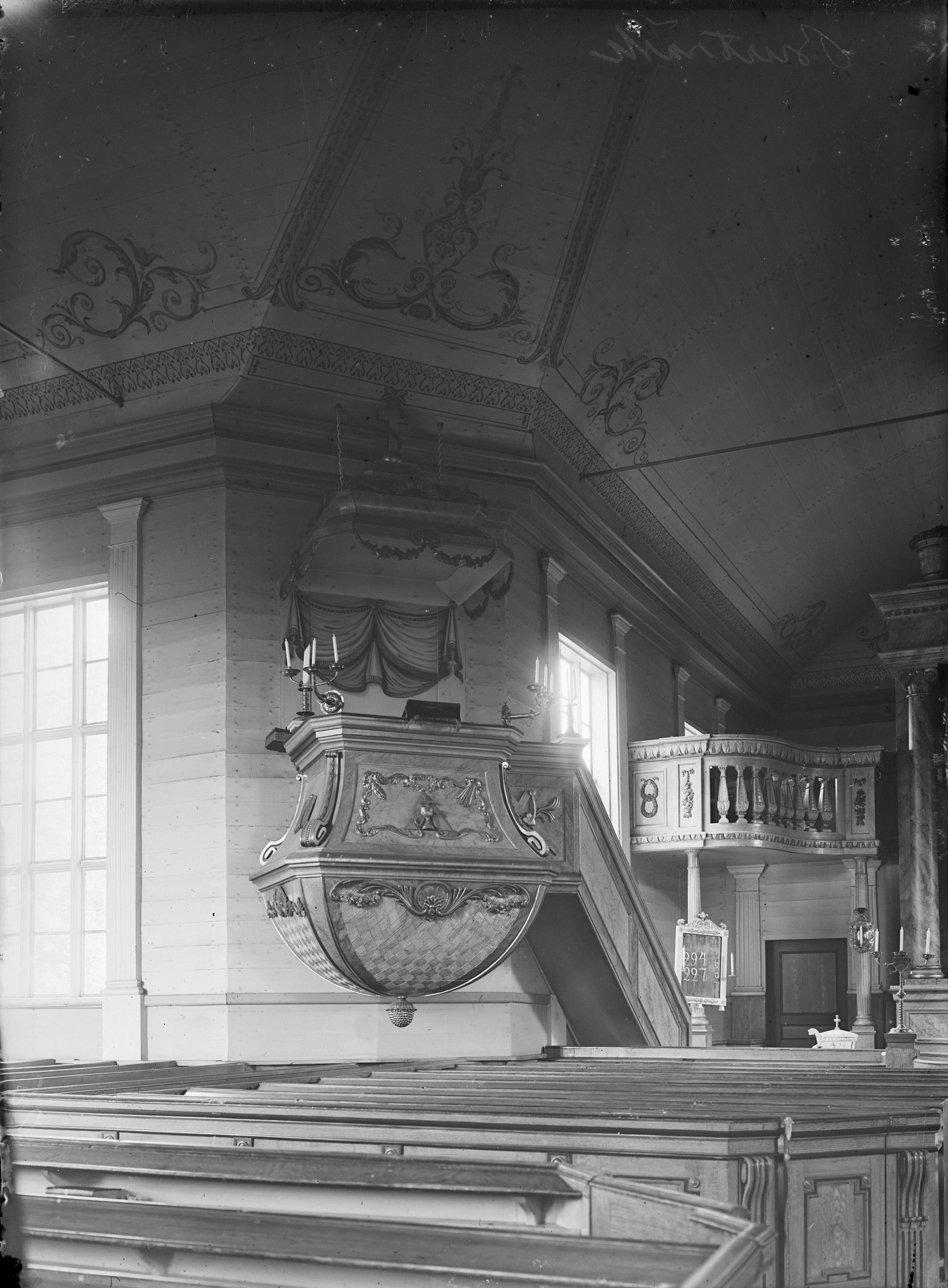 Henrik Cornell, Burträsks gamla kyrka