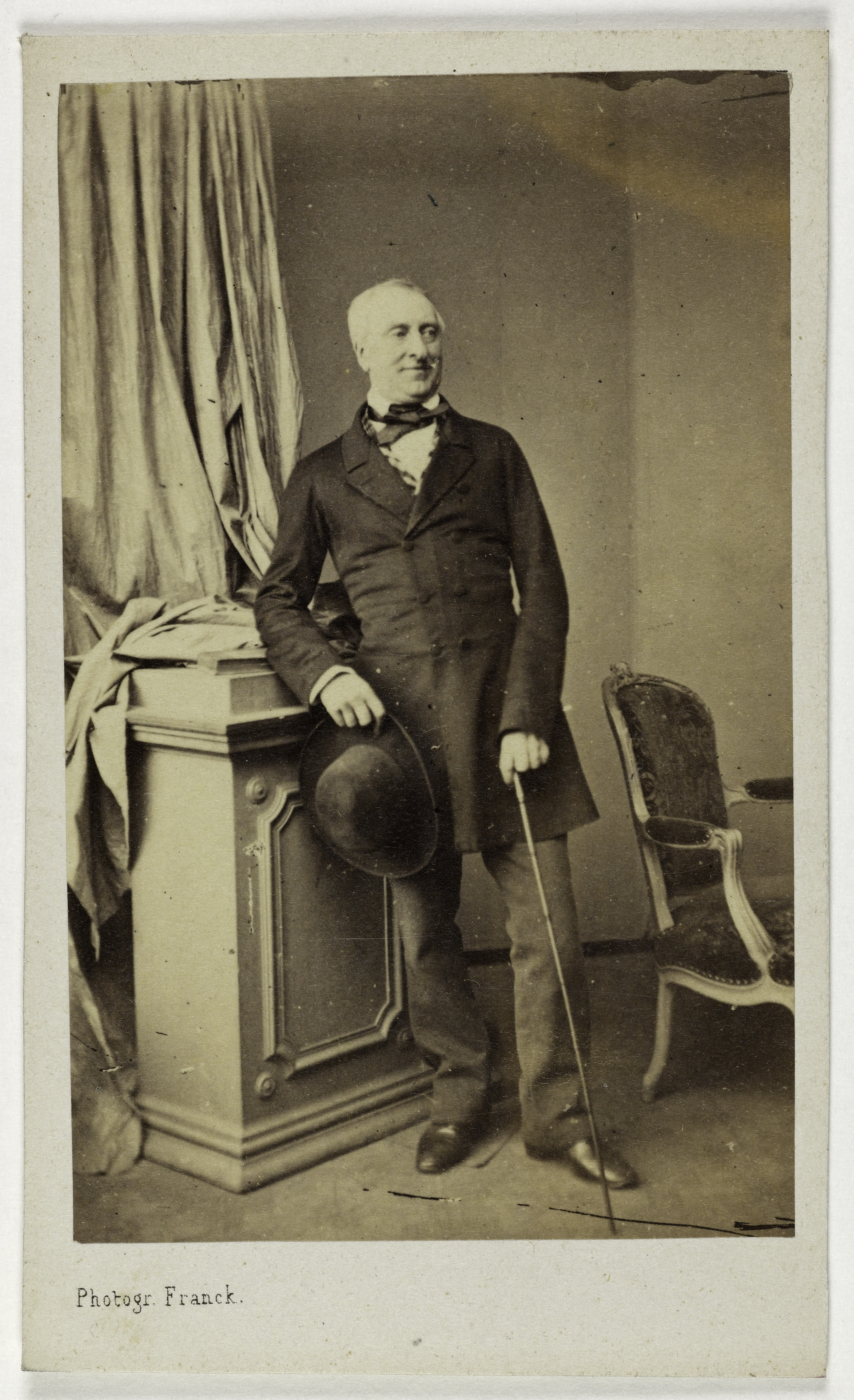 Franck, Portrait de Hyacinthe, (Louis Hyacinthe Duflost, dit), (1814-1887), acteur