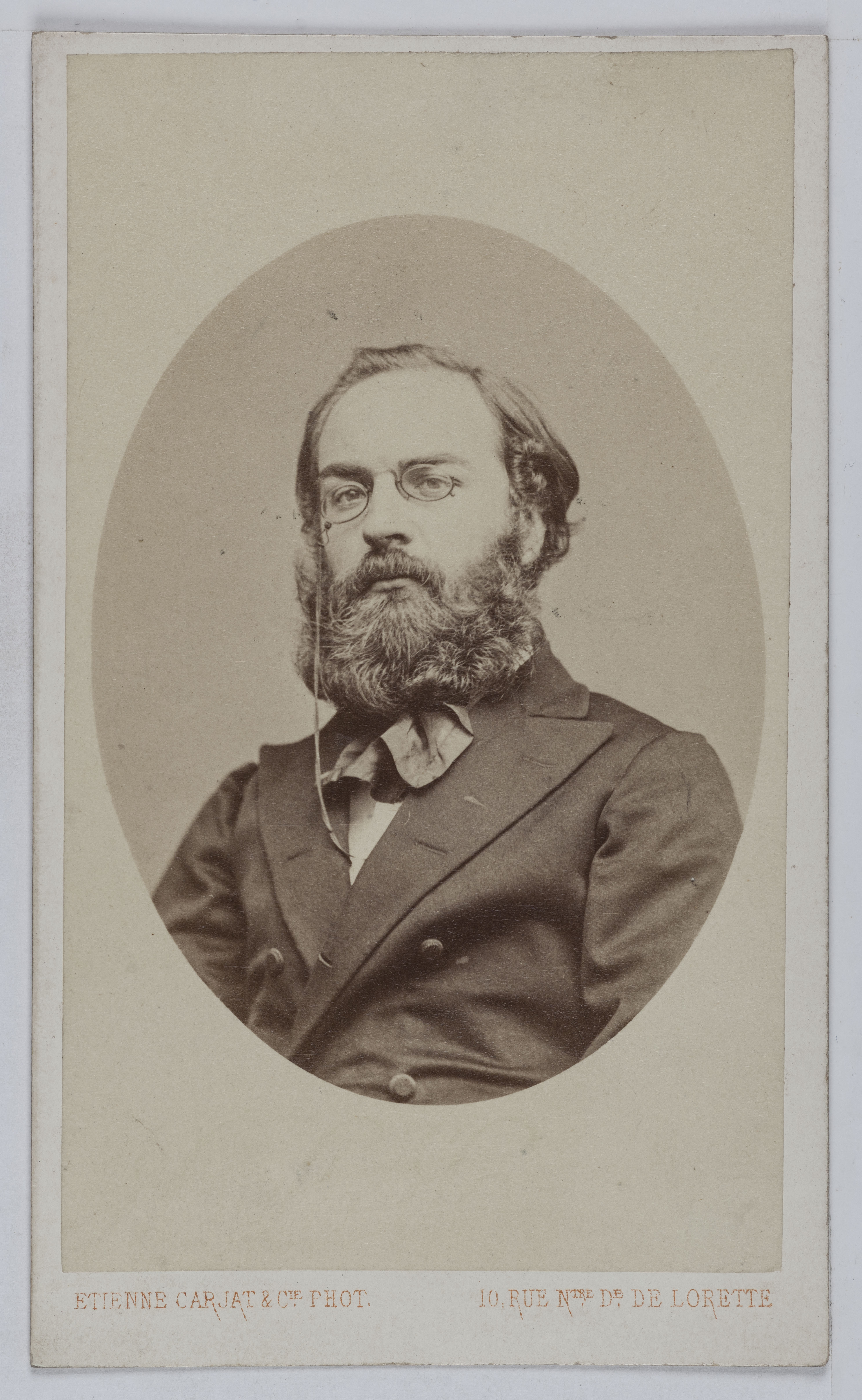 Carjat & Cie, Portrait de Raoul Rigault (1846-1871), procureur et membre de la Commune en 1871.