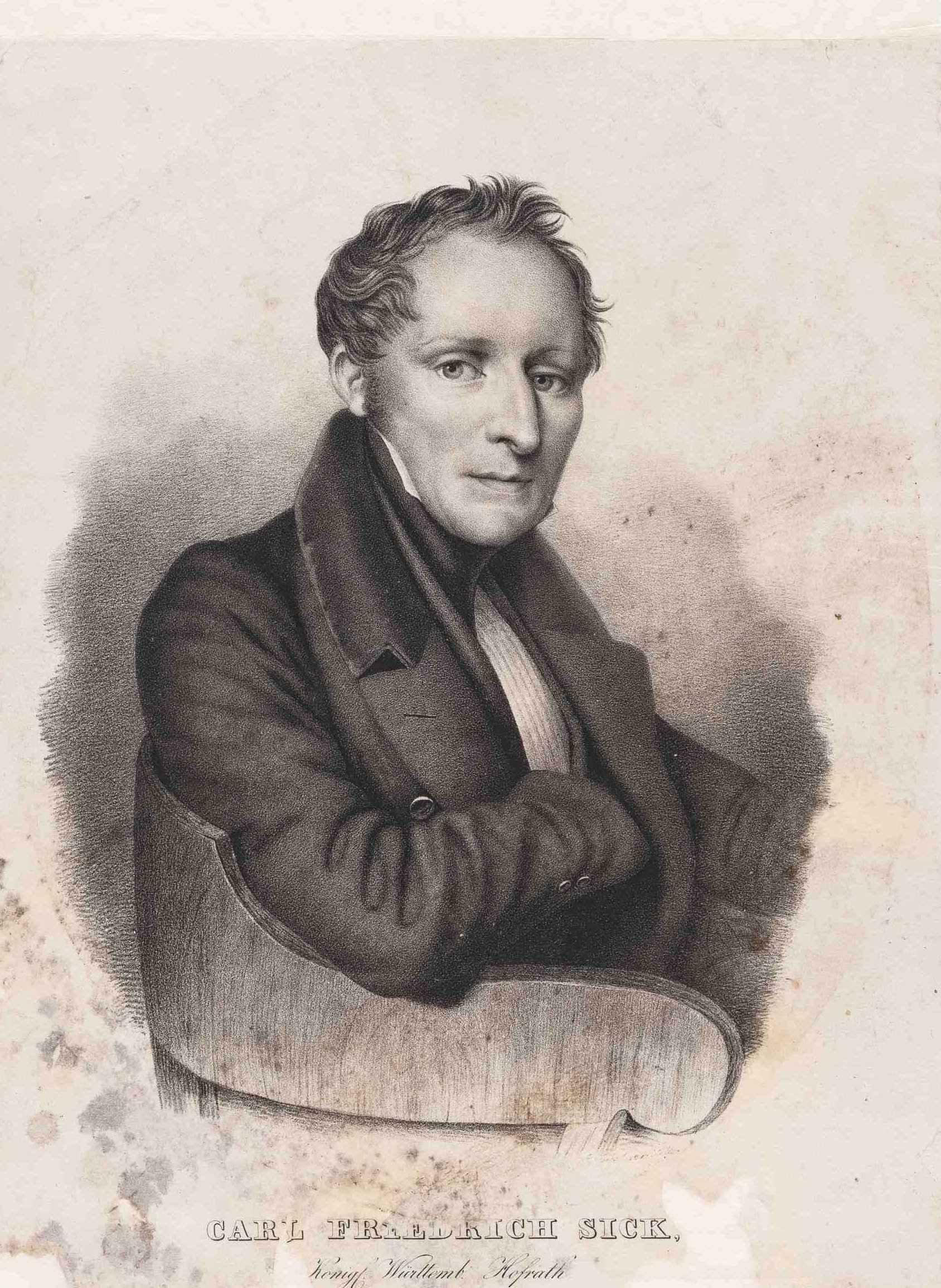 Gottfried Küstner, Bildnis Karl Friedrich Sick