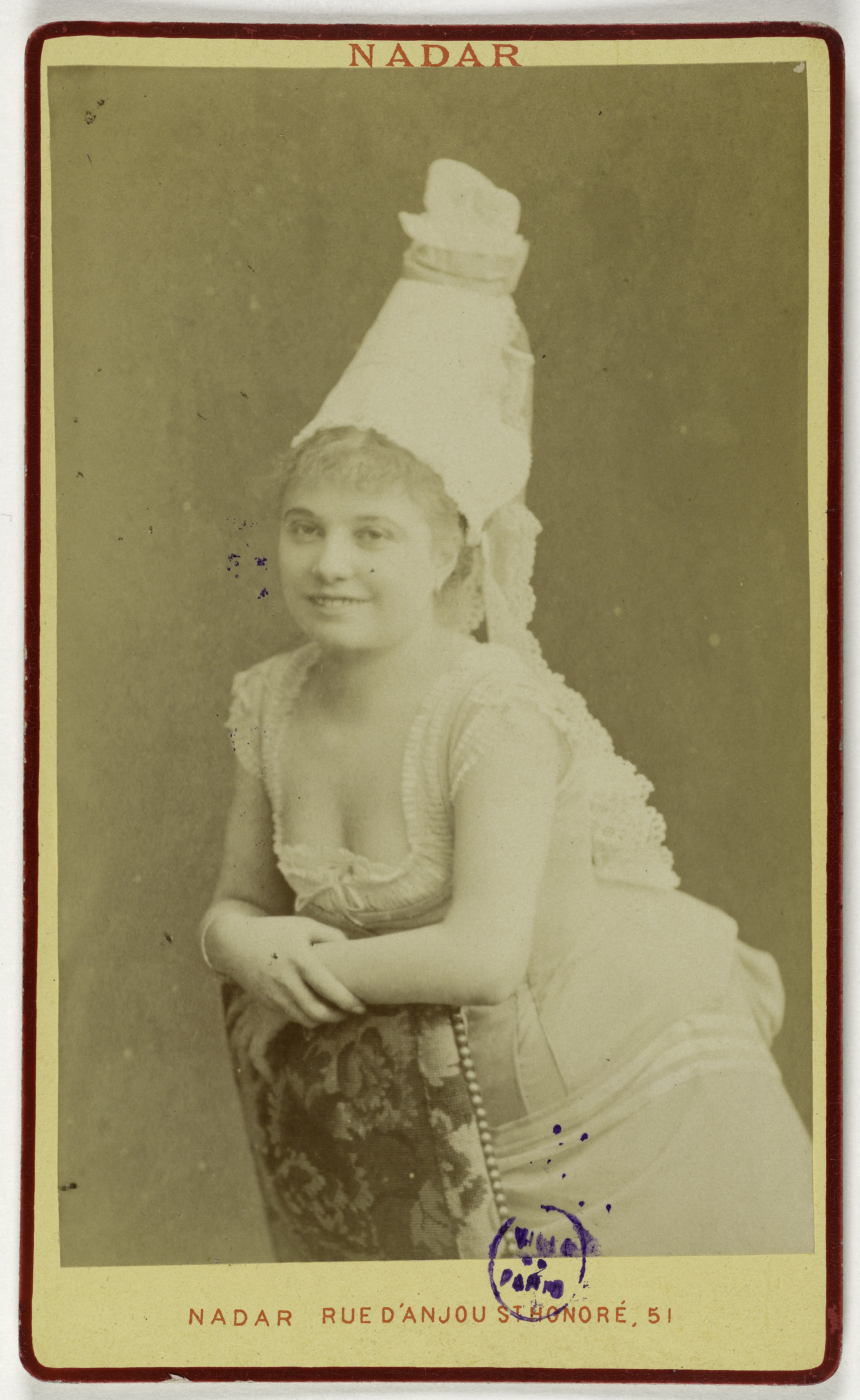 Atelier Nadar, Portrait d'Alice Giesz ou Gilles, (actrice)