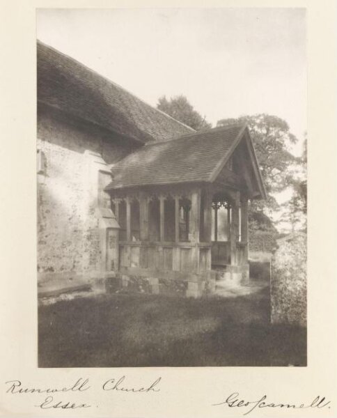 Scamell, George (Mr), National Photographic Record and Survey