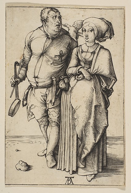 Albrecht Dürer, The Cook and His Wife