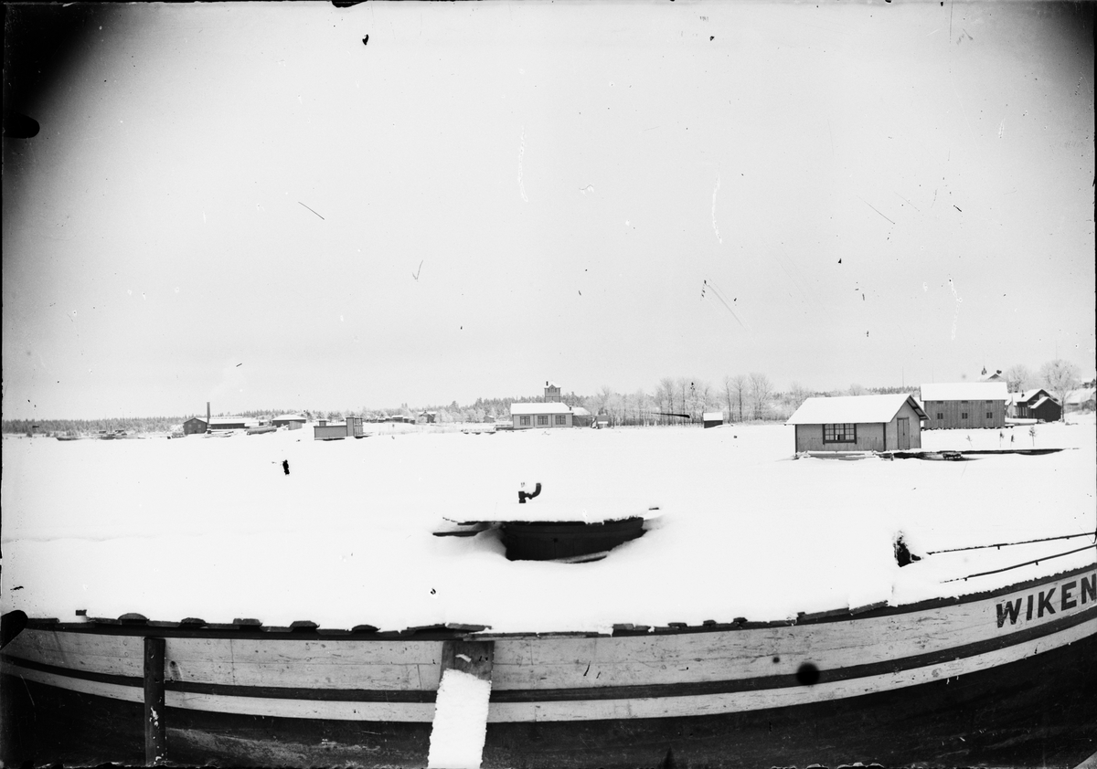 Skötsner-Edhlund, View of Östhammar’s Sea Badanstalt, Uppland before 1907