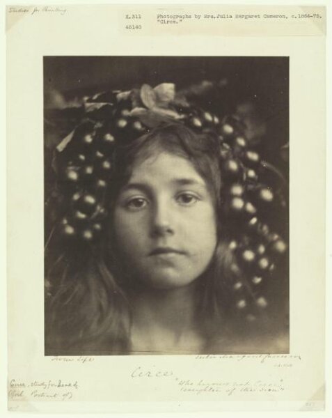 Cameron, Julia Margaret, Circe