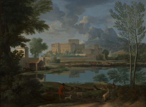 Nicolas Poussin, Landscape with a Calm (Un Tem[p]s calme et serein)