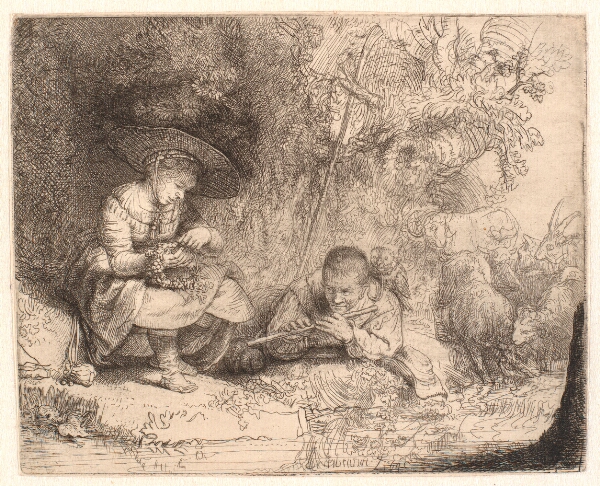 Rembrandt van Rijn, Fløjtespilleren ("Spilopmageren")