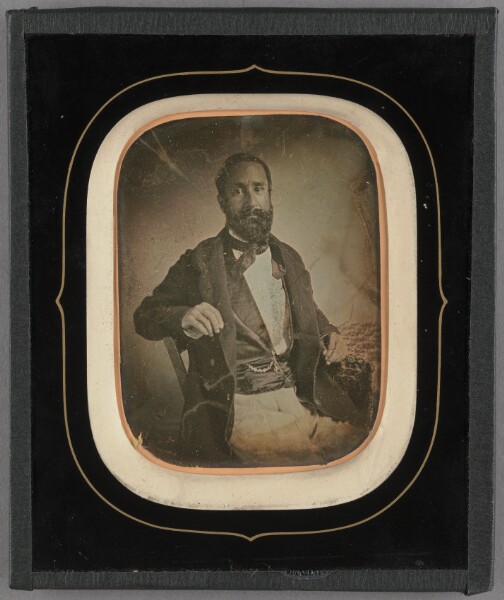 Unknown, [Portrait of a Seated Middle-aged, Bearded Man]