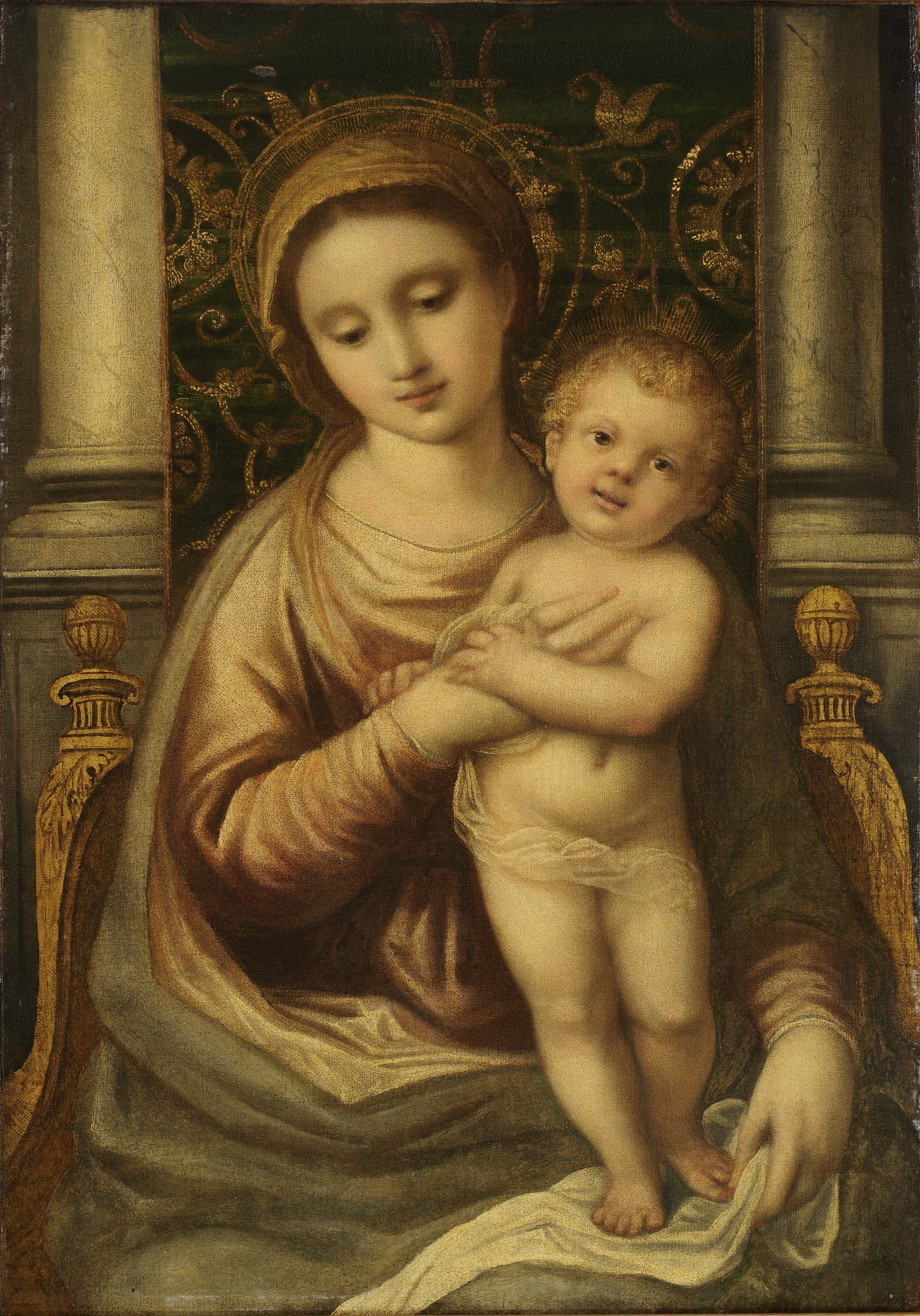 Unidentified, Madonna and Child