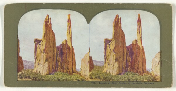 Unknown, Temple of Zion, Garden of the Gods, Colorado.