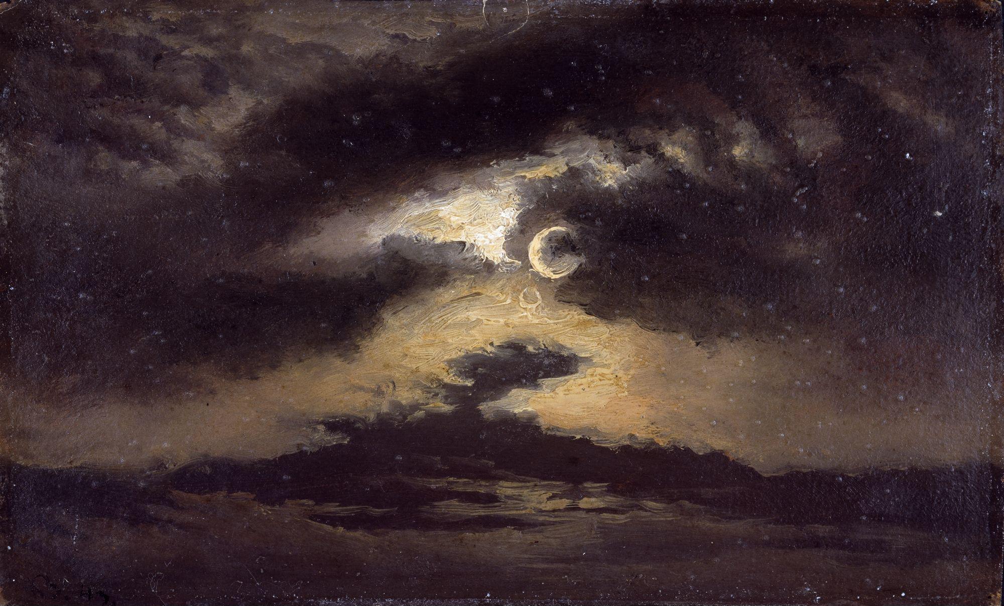 Knud Baade, Clouds in Moonlight