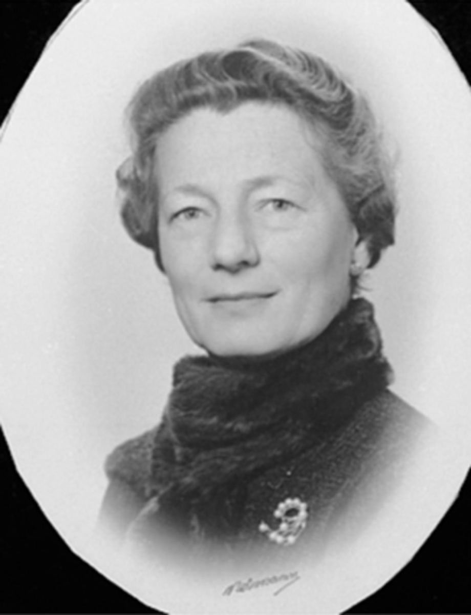Anno Domkirkeodden, HAMAR SANITETSFORENING, LEDER 1959 - 1964, MARIE FRYDENBERG