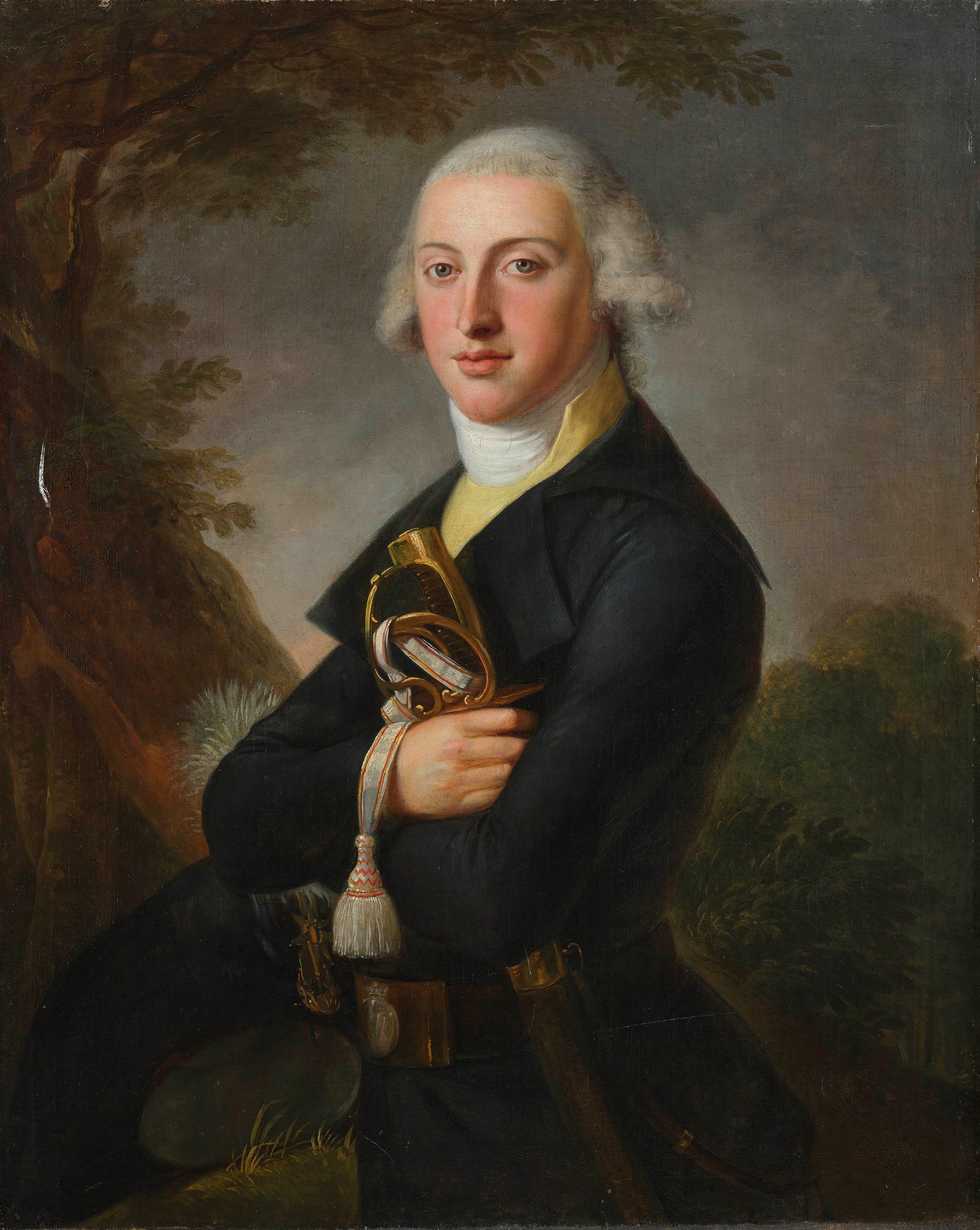Philipp Friedrich von Hetsch, Bildnis Friedrich Jakob Notter