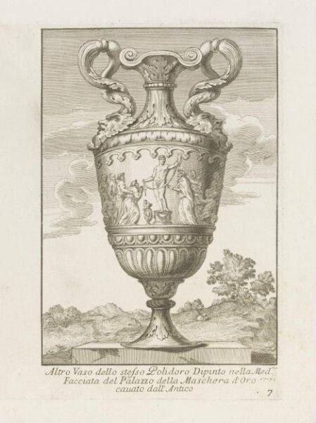 Giovanni Lanfranco, Raccolta di vasi diversi formati da illvstri artefici antichi e di varie targhe soprappóste álle fabbriche più insigni di Roma da celebri architetti moderni