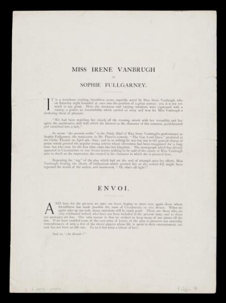 W. & D. Downey, H Beard Print Collection
