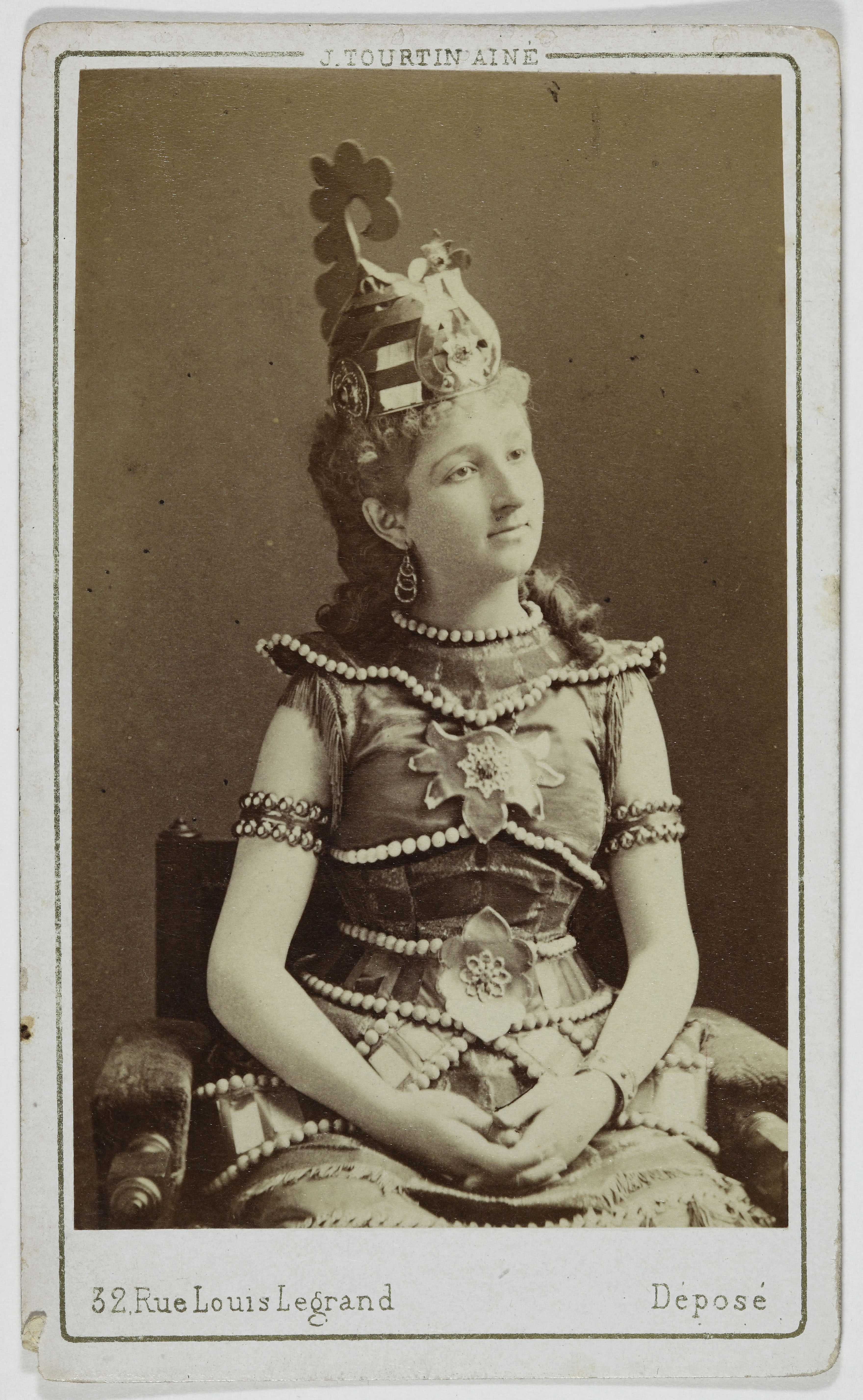Joseph Tourtin, Portrait d'Allias, (danseuse)