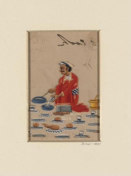 Unknown, One of Fifteen drawings depicting household servants