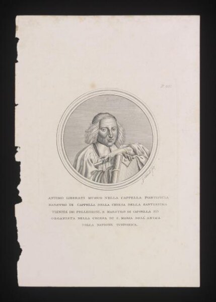 Unknown, Antimo Liberati