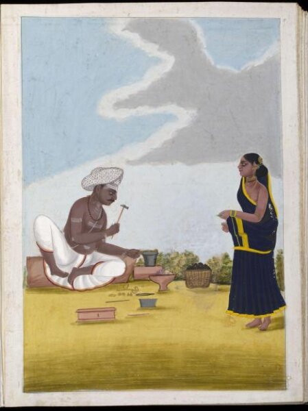Unknown, A goldsmith and his wife