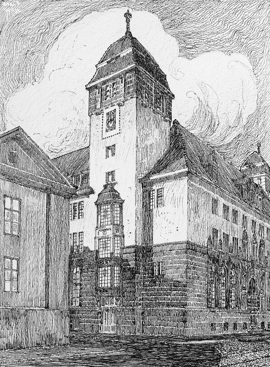 Anders Beer Wilse, Prot: Posthusudstillingen