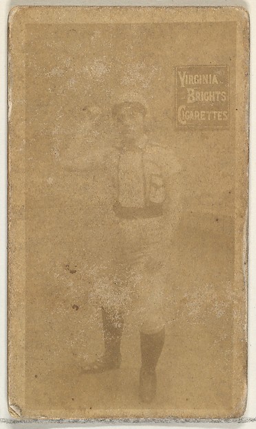 Allen & Ginter, From the Girl Baseball Players series (N48, Type 2) for Virginia Brights Cigarettes