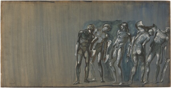 Edward Burne-Jones, Phineus and His Courtiers Turned into Stone