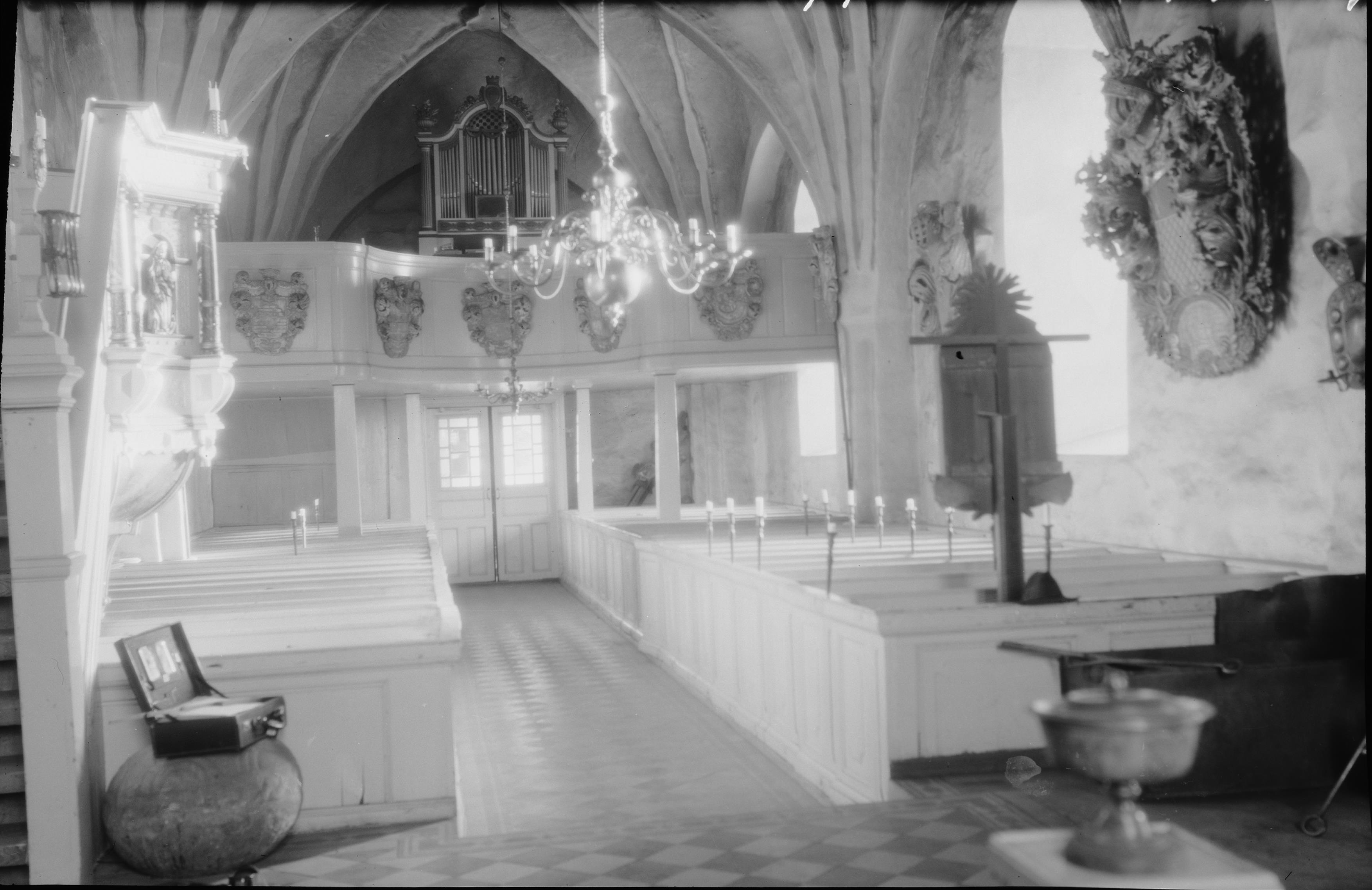 Sven Brandel, Teda kyrka