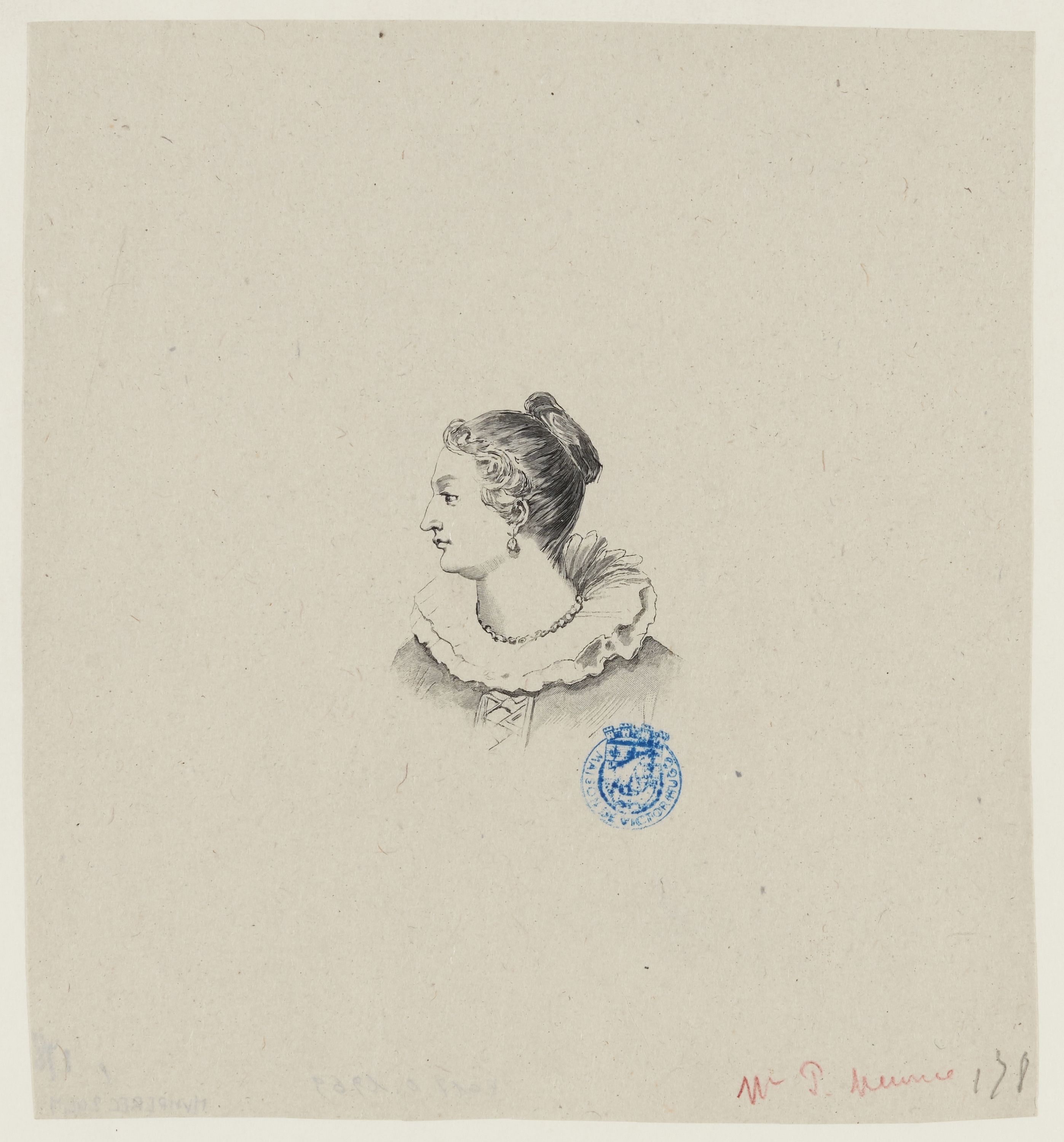 Anonyme, [Victor Hugo raconté...] La mort de la mère